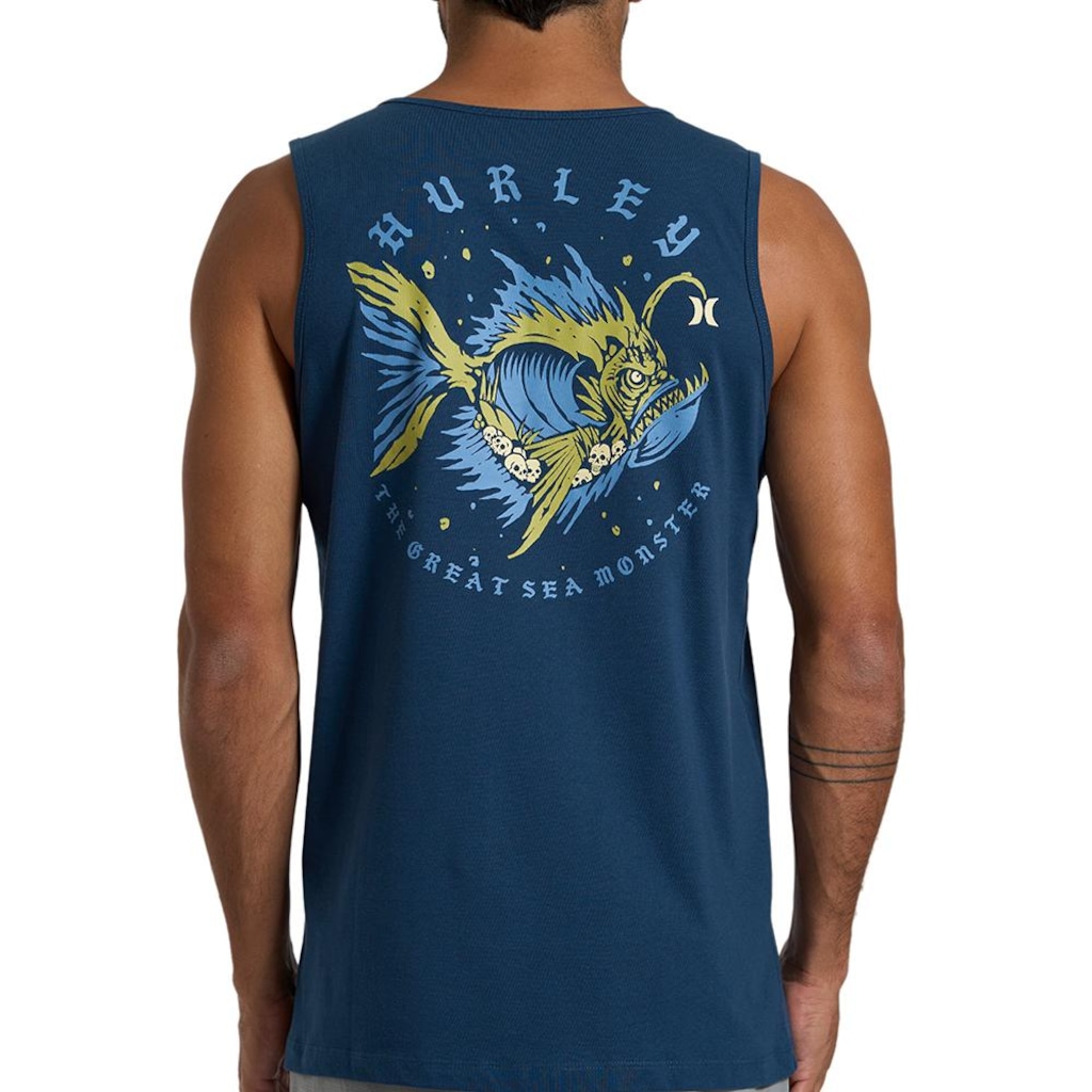 Imagem 2 do produto Camiseta Regata Masculina Hurley Sea Monster WT26