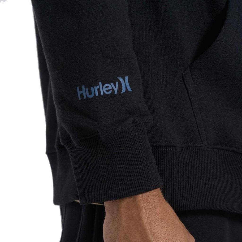 Imagem 4 do produto Blusão de Moletom Masculino Hurley Canguru Icon Over WT26