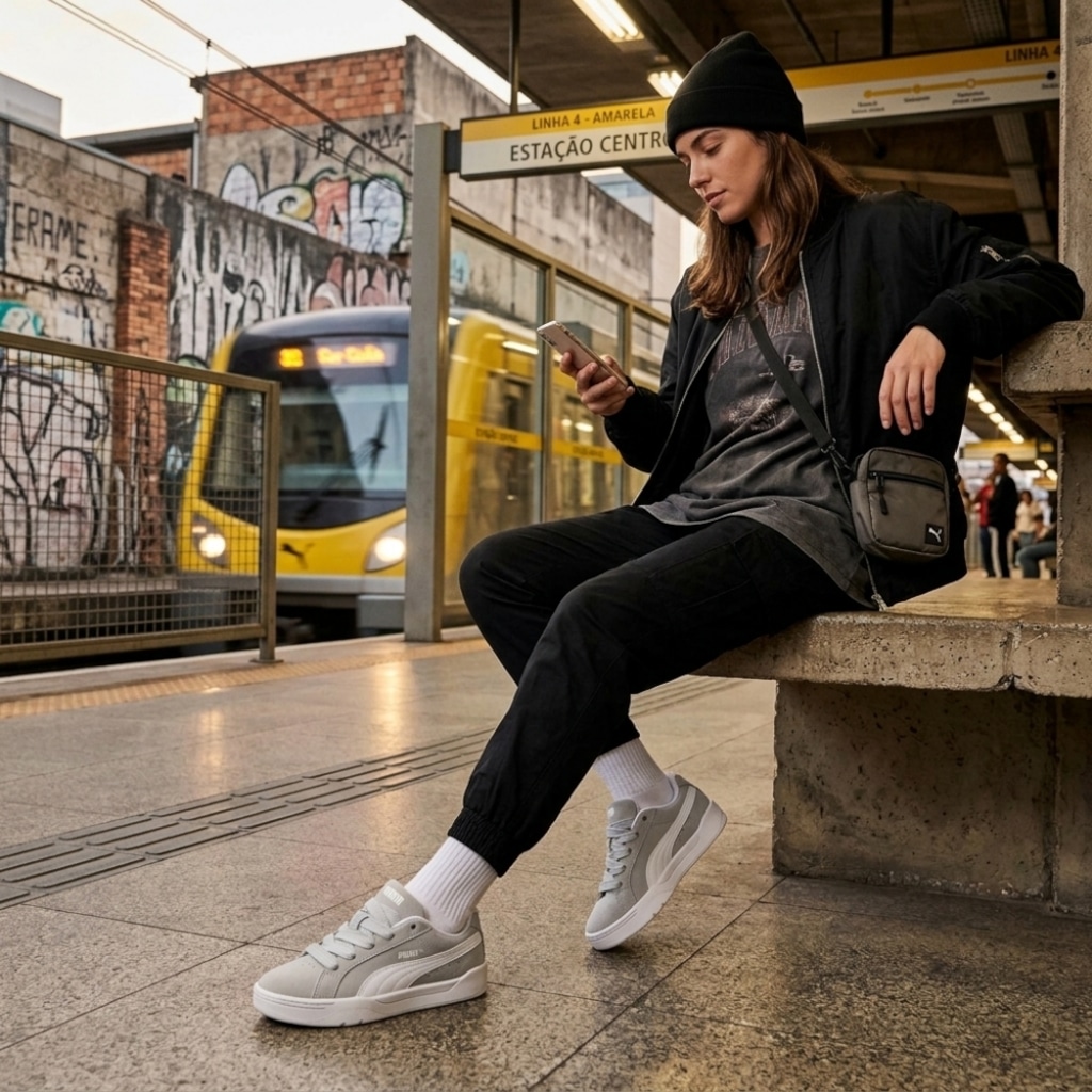 Imagem 4 do produto Tênis Feminino Puma Park Lifestyle Easy Sd Wns Bdp