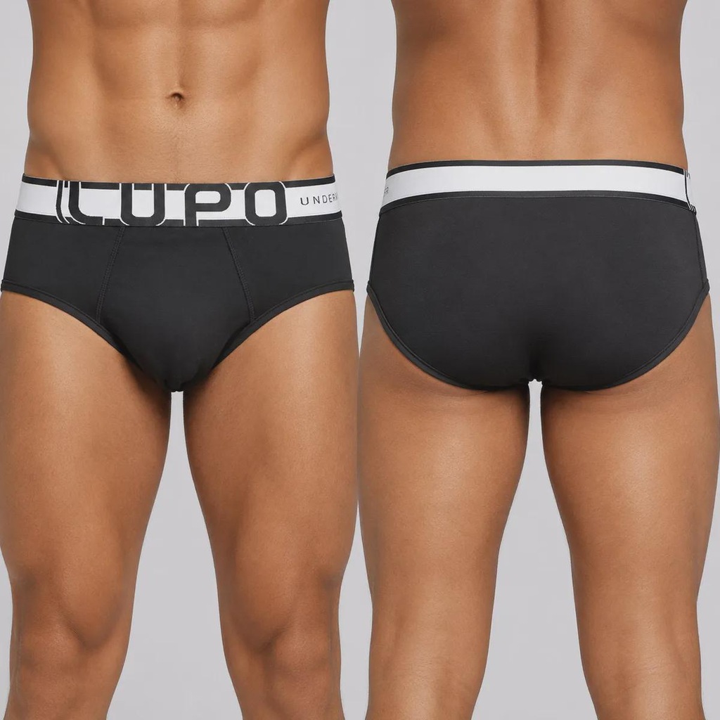 Imagem 3 do produto Kit 6 Cuecas Lupo Slip com Elastano Adulto