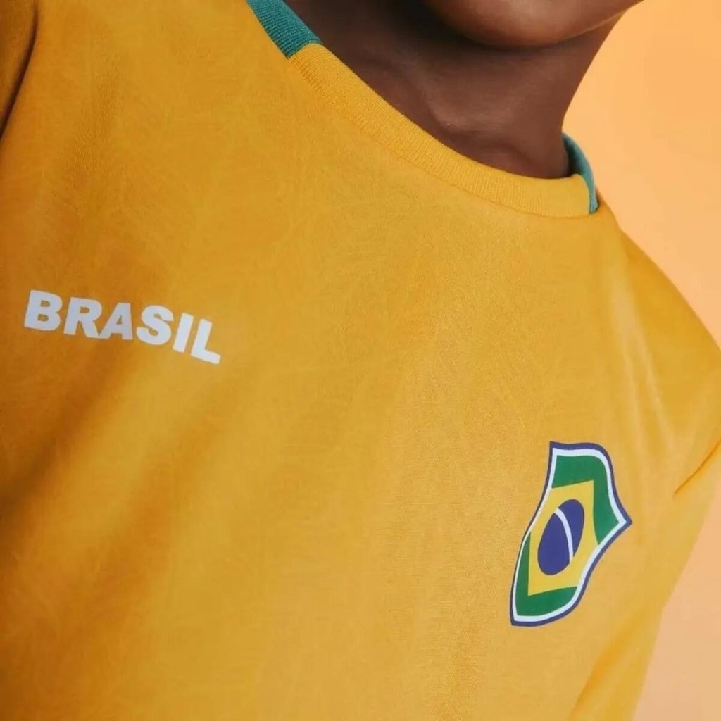 Imagem 2 do produto Camisa do Brasil Braziline Ipê Infantil
