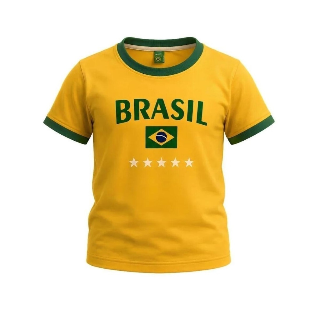 Imagem 1 do produto Camisa do Brasil Puro Braziline Infantil