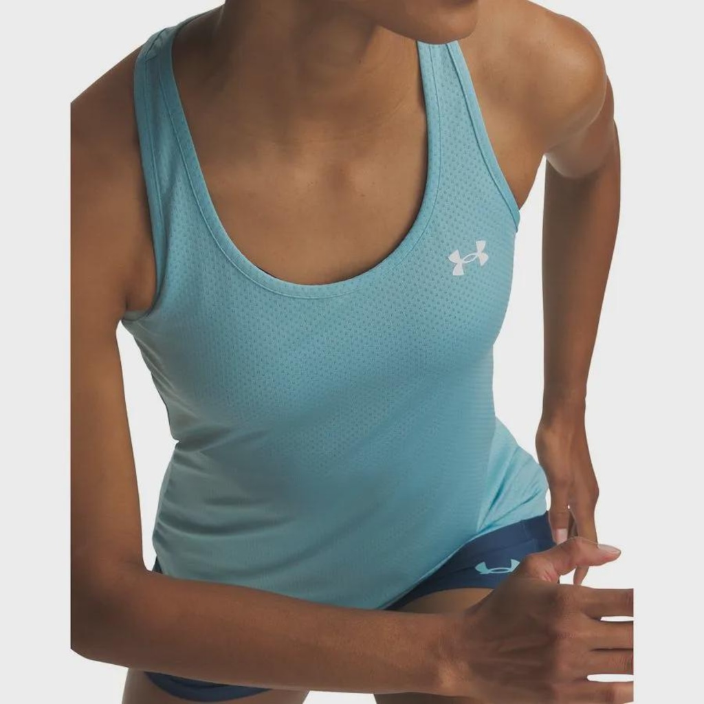 Imagem 3 do produto Camiseta Regata de Treino Under Armour Tech Mesh Racer - Feminina