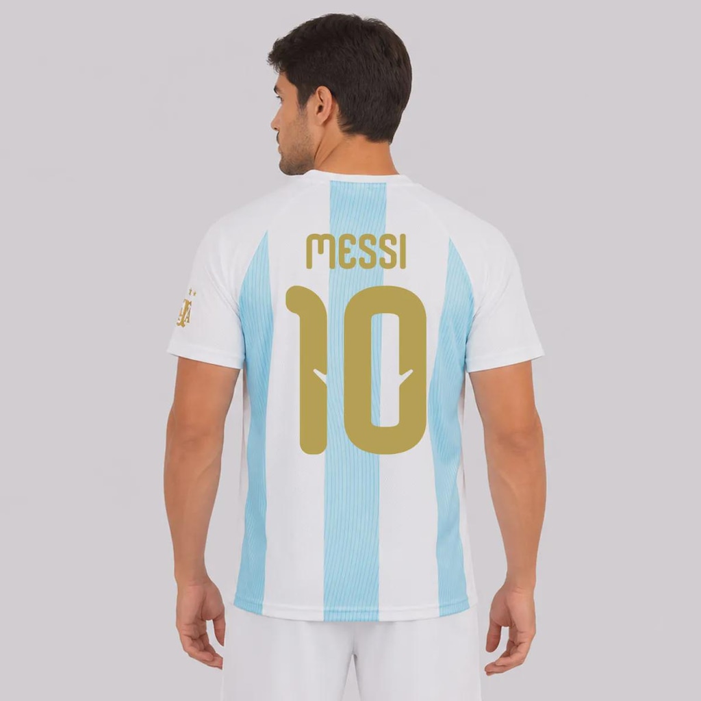 Imagem 1 do produto Camisa Argentina Selección 10 Messi Masculina