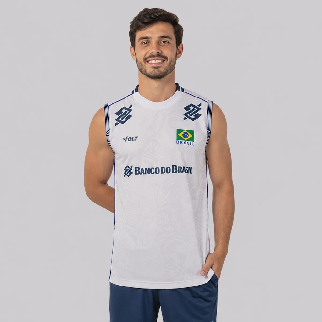 Imagem 1 do produto Camiseta Regata Volt Brasil CBV III 2026 Masculina