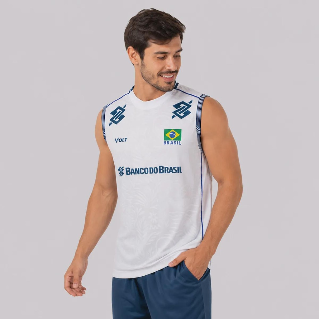 Imagem 2 do produto Camiseta Regata Volt Brasil CBV III 2026 Masculina