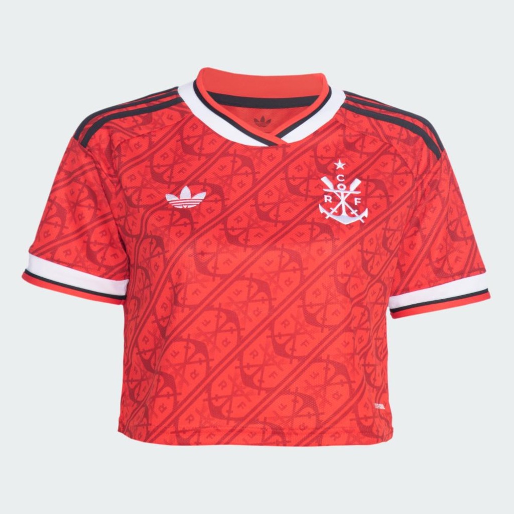 Imagem 2 do produto Blusa Cropped do Flamengo III 2026/27 adidas Feminina