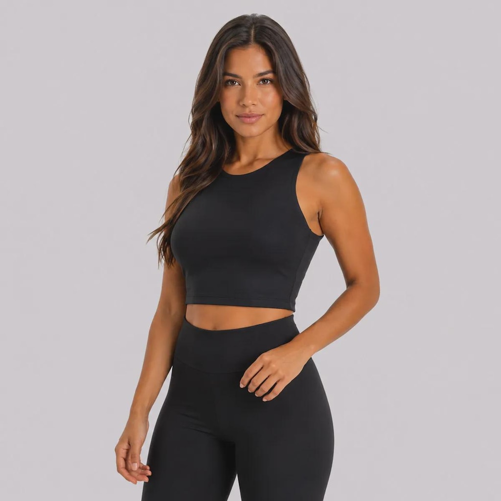 Imagem 2 do produto Top Olympikus Corre Foco Alongado Feminino