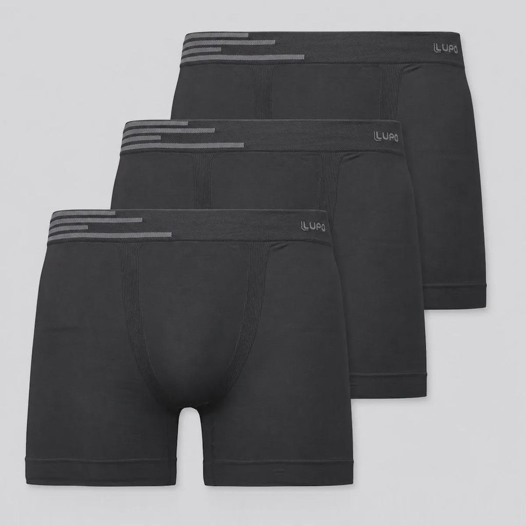 Imagem 1 do produto Kit Cueca Boxer Lupo Fiber Man - 3 Unidades