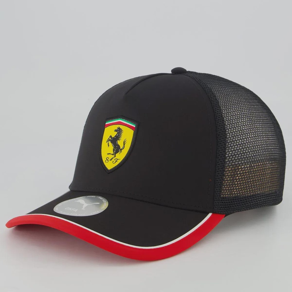 Boné Puma Ferrari Trucker Logo - Foto 1