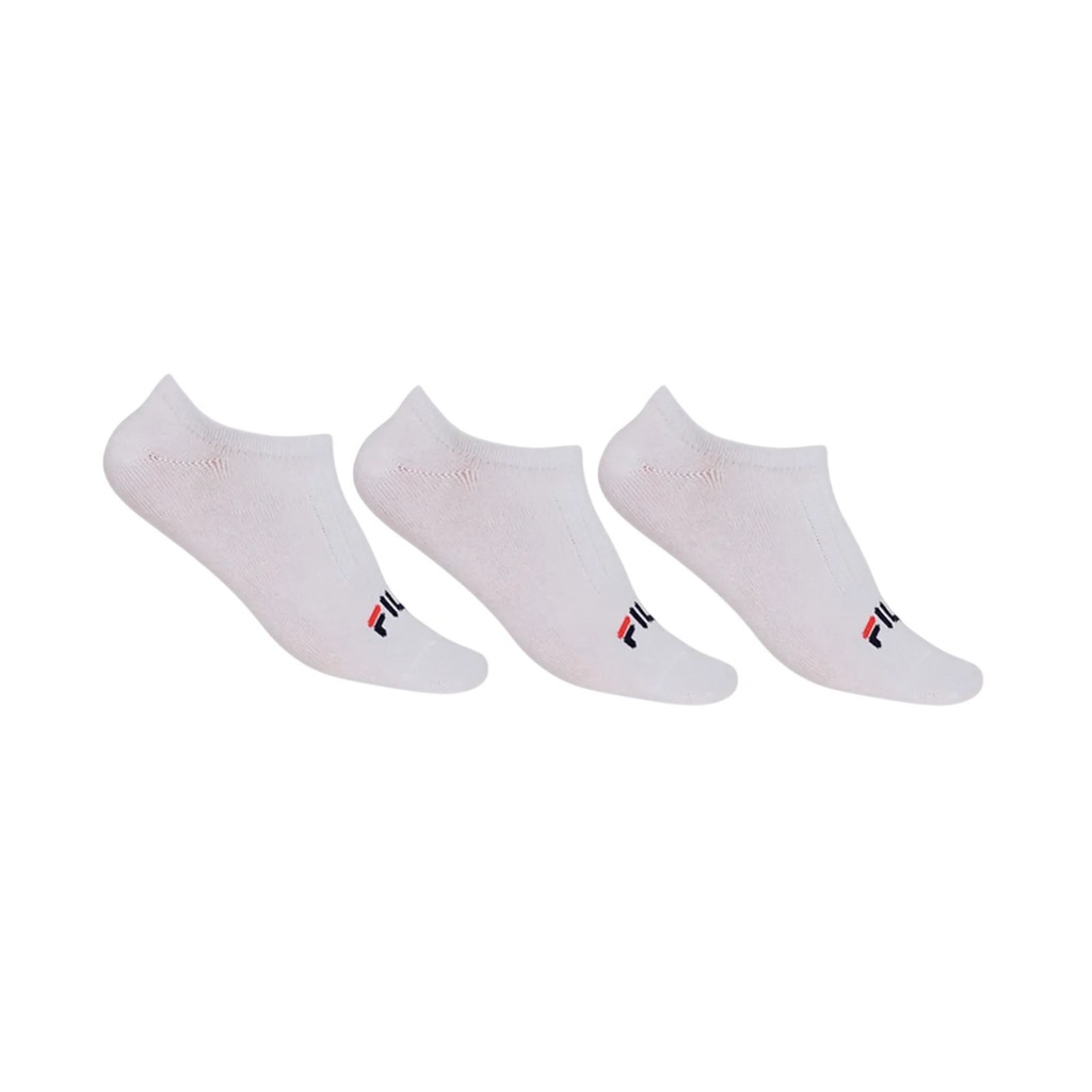 Imagem 1 do produto Kit Meias Cano Curto Fila Lisa com 3 Pares - Adulto