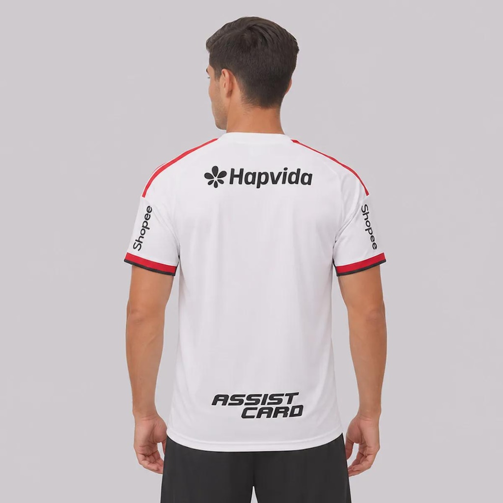 Imagem 4 do produto Camisa do Flamengo II 26/27 Patch Libertadores adidas Masculina