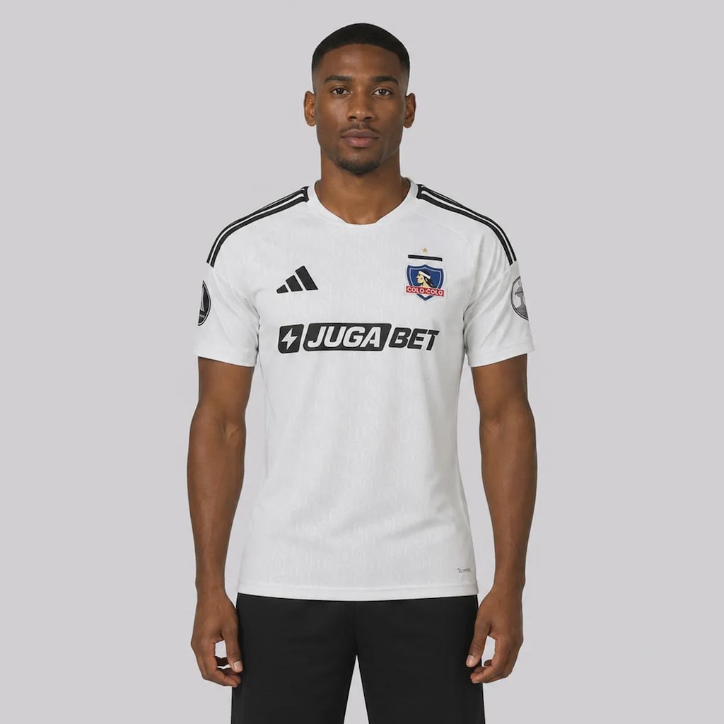 Imagem 1 do produto Camisa Colo-Colo Home 26/27 Patch Libertadores adidas Masculina