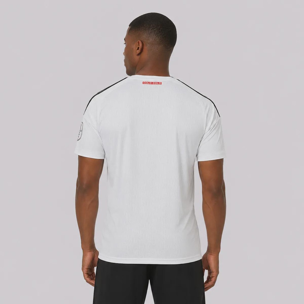 Imagem 4 do produto Camisa Colo-Colo Home 26/27 Patch Libertadores adidas Masculina