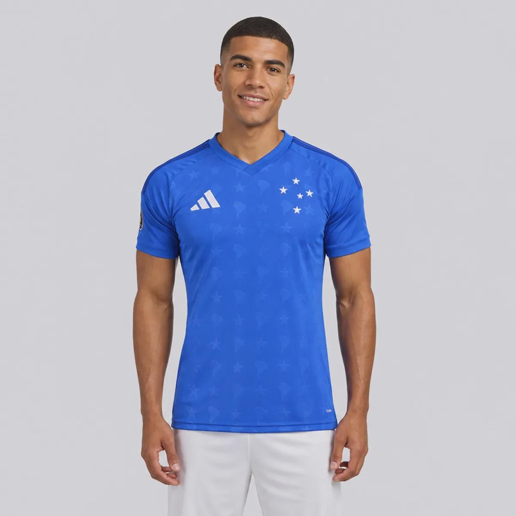 Imagem 1 do produto Camisa do Cruzeiro I 26/27 Patch Libertadores adidas Masculina