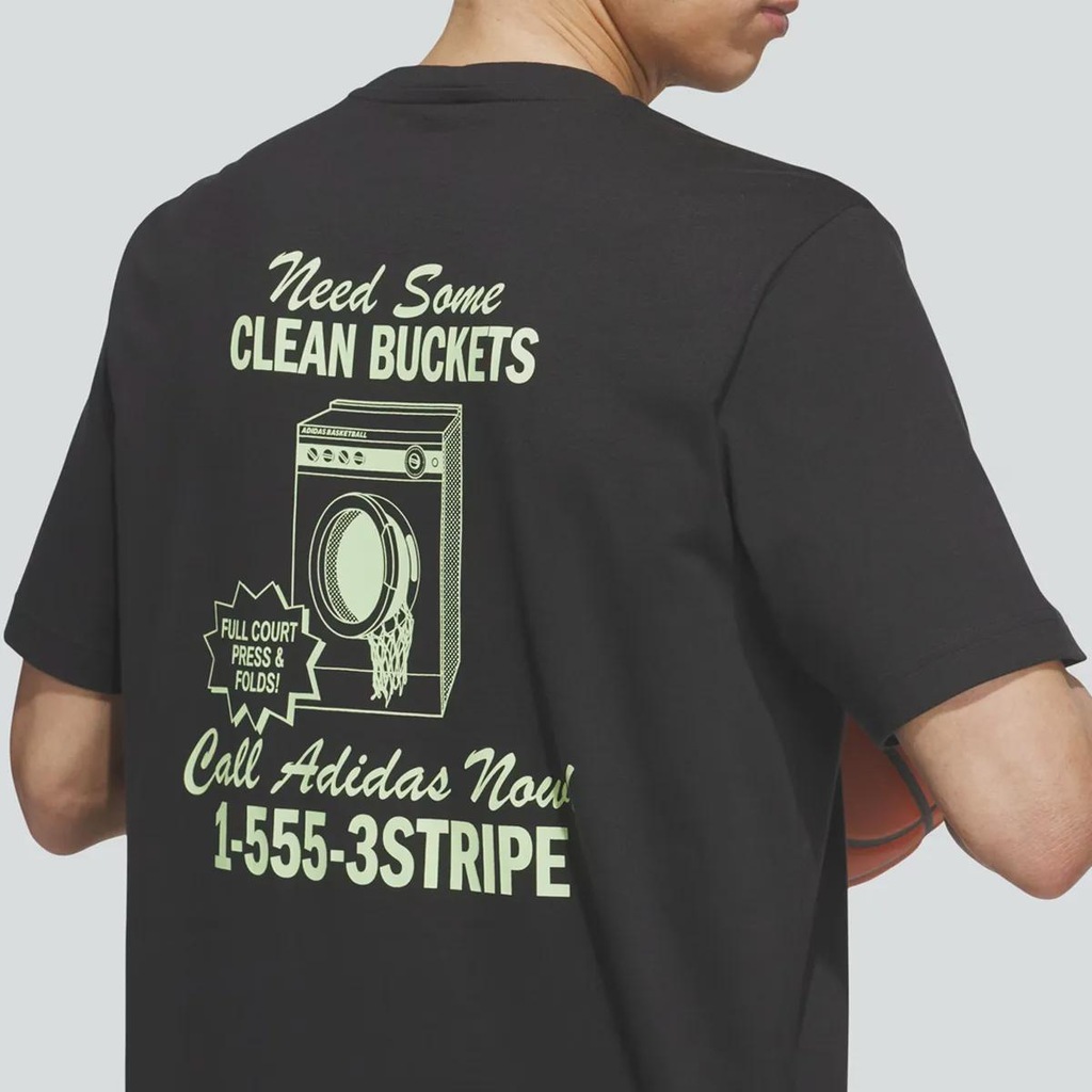 Imagem 4 do produto Camiseta adidas Gráfica Clean Masculina