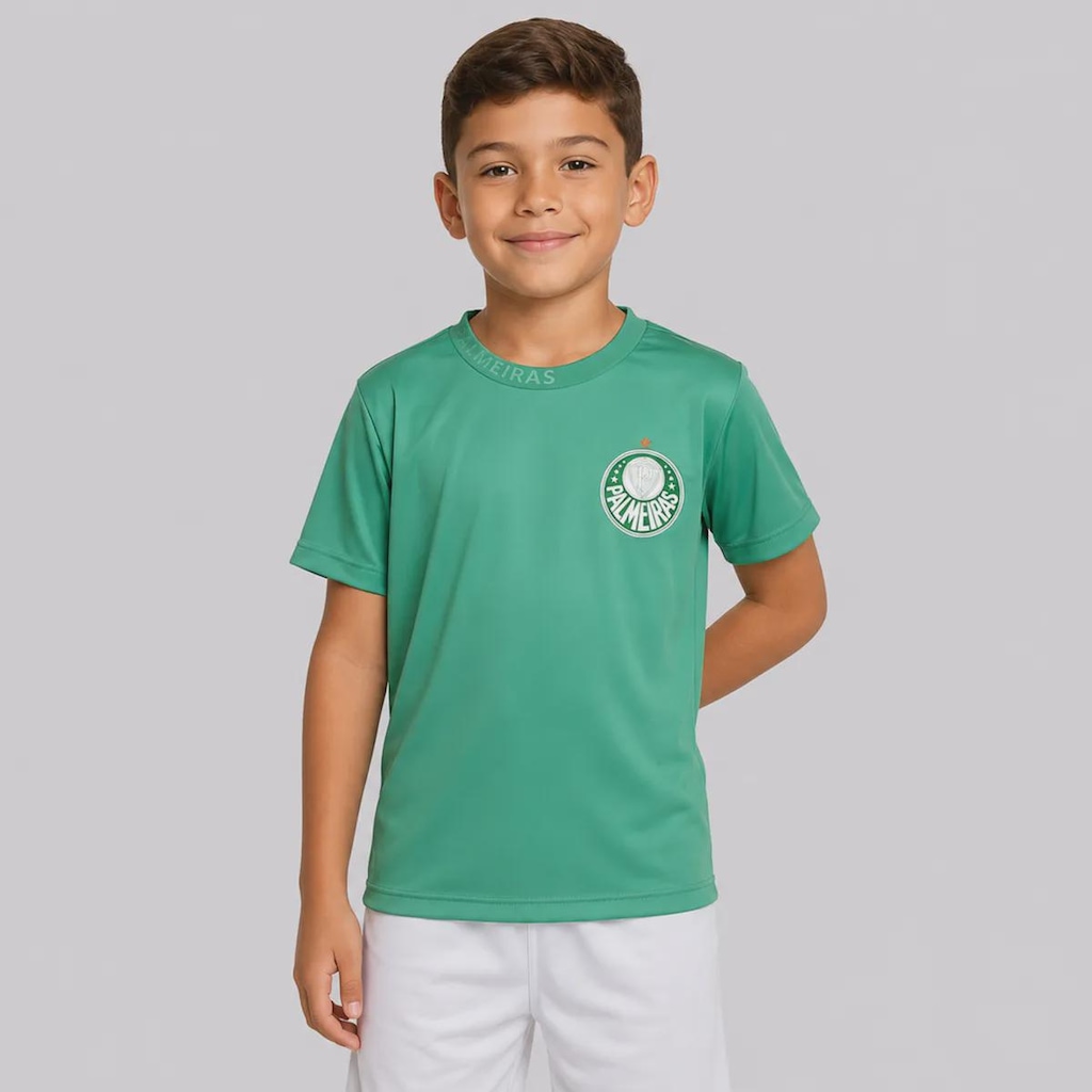 Imagem 1 do produto Camisa do Palmeiras 1914 Escudo Infantil