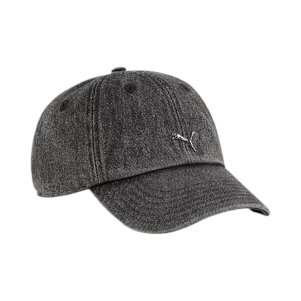 Imagem 1 do produto Boné Unissex Puma Wardrobe Essentials Metal Dad Aba Curva