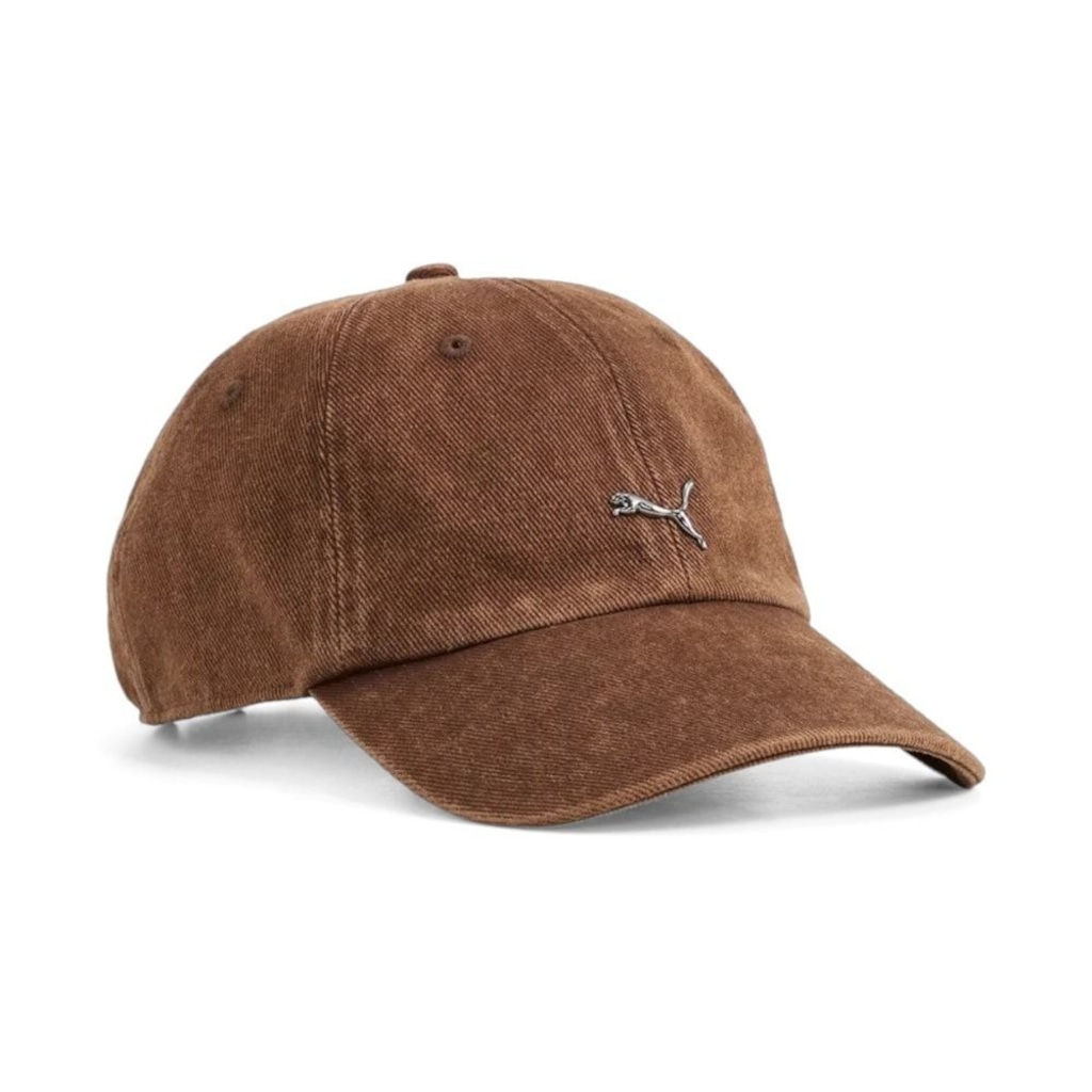 Imagem 1 do produto Boné Unissex Puma Wardrobe Essentials Metal Dad Aba Curva