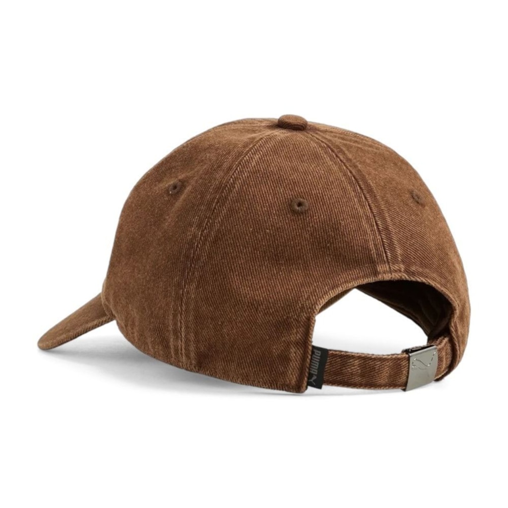 Imagem 2 do produto Boné Unissex Puma Wardrobe Essentials Metal Dad Aba Curva