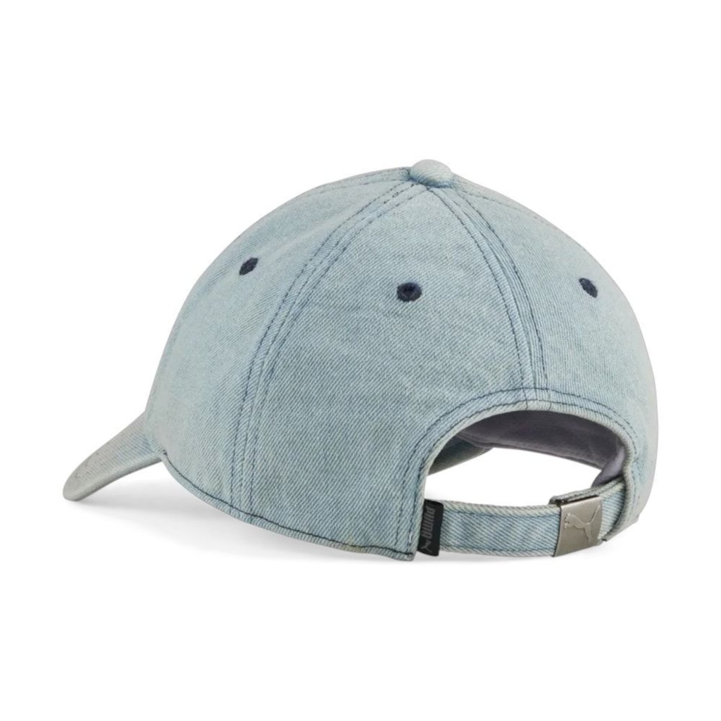 Imagem 2 do produto Boné Unissex Puma Wardrobe Essentials Metal Dad Aba Curva