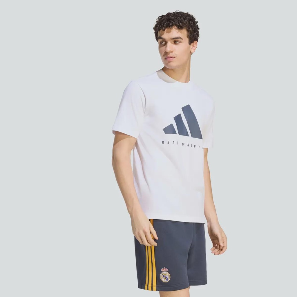 Imagem 1 do produto Camiseta adidas Real Madrid DNA Gráfica Masculina