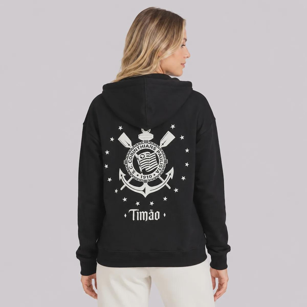 Imagem 4 do produto Jaqueta do Corinthians Luz da Fiel Feminina