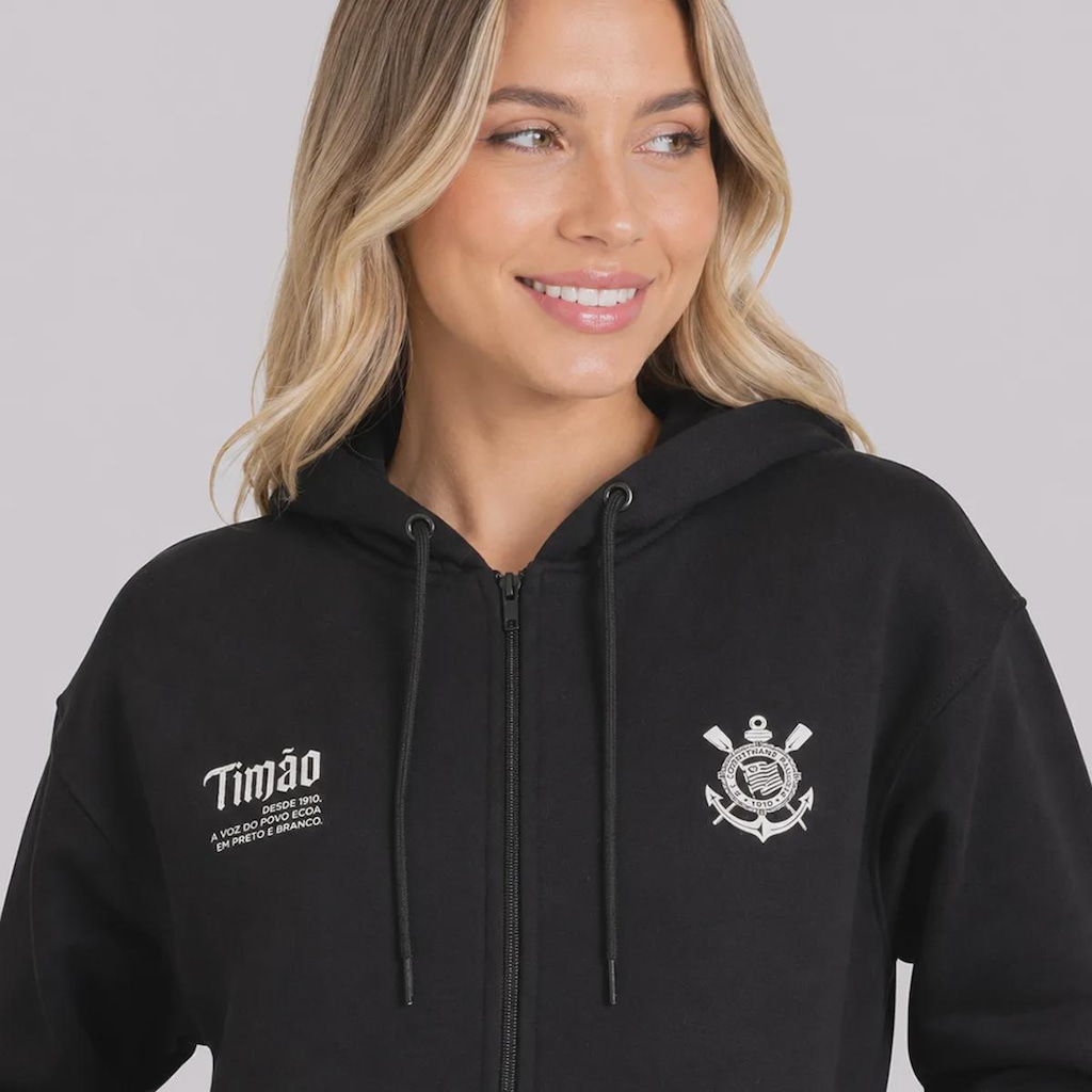Imagem 5 do produto Jaqueta do Corinthians Luz da Fiel Feminina