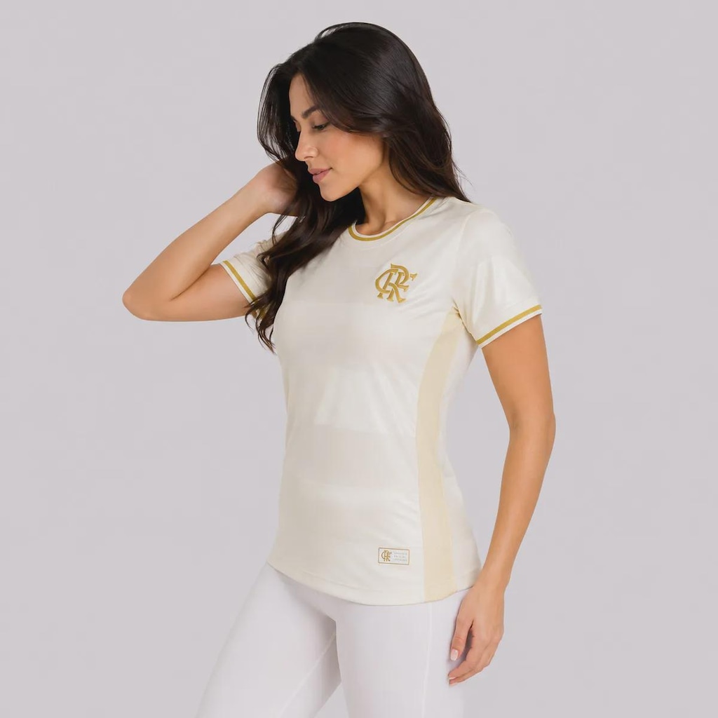 Imagem 3 do produto Camisa do Flamengo Jacquard Feminina