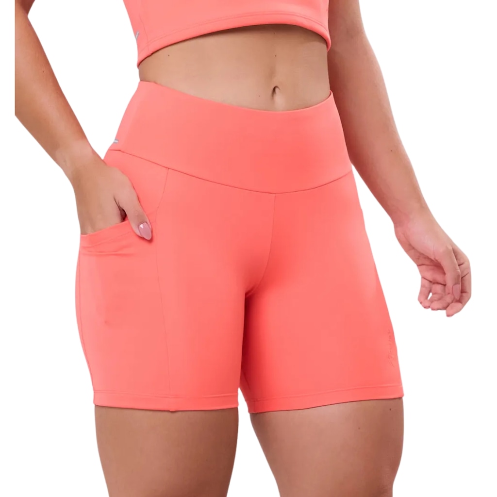 Imagem 1 do produto Bermuda Authen Essential Run Stamina 3 Bolsos 15cm Feminina