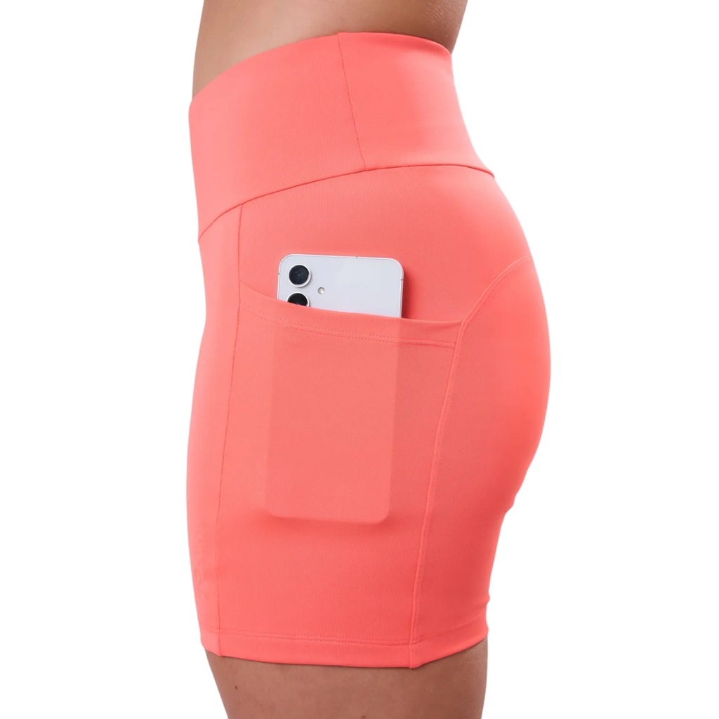 Imagem 4 do produto Bermuda Authen Essential Run Stamina 3 Bolsos 15cm Feminina