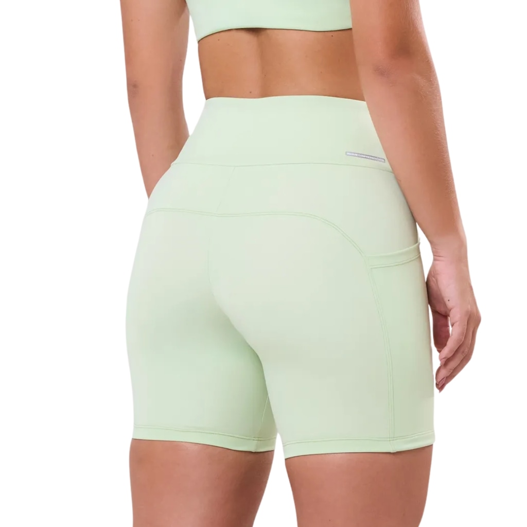 Imagem 2 do produto Bermuda Authen Essential Run Stamina 3 Bolsos 15cm Feminina