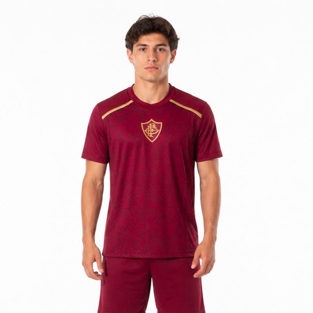 Imagem 2 do produto Camisa do Fluminense Imperial Soltar Grená Braziline - Masculina