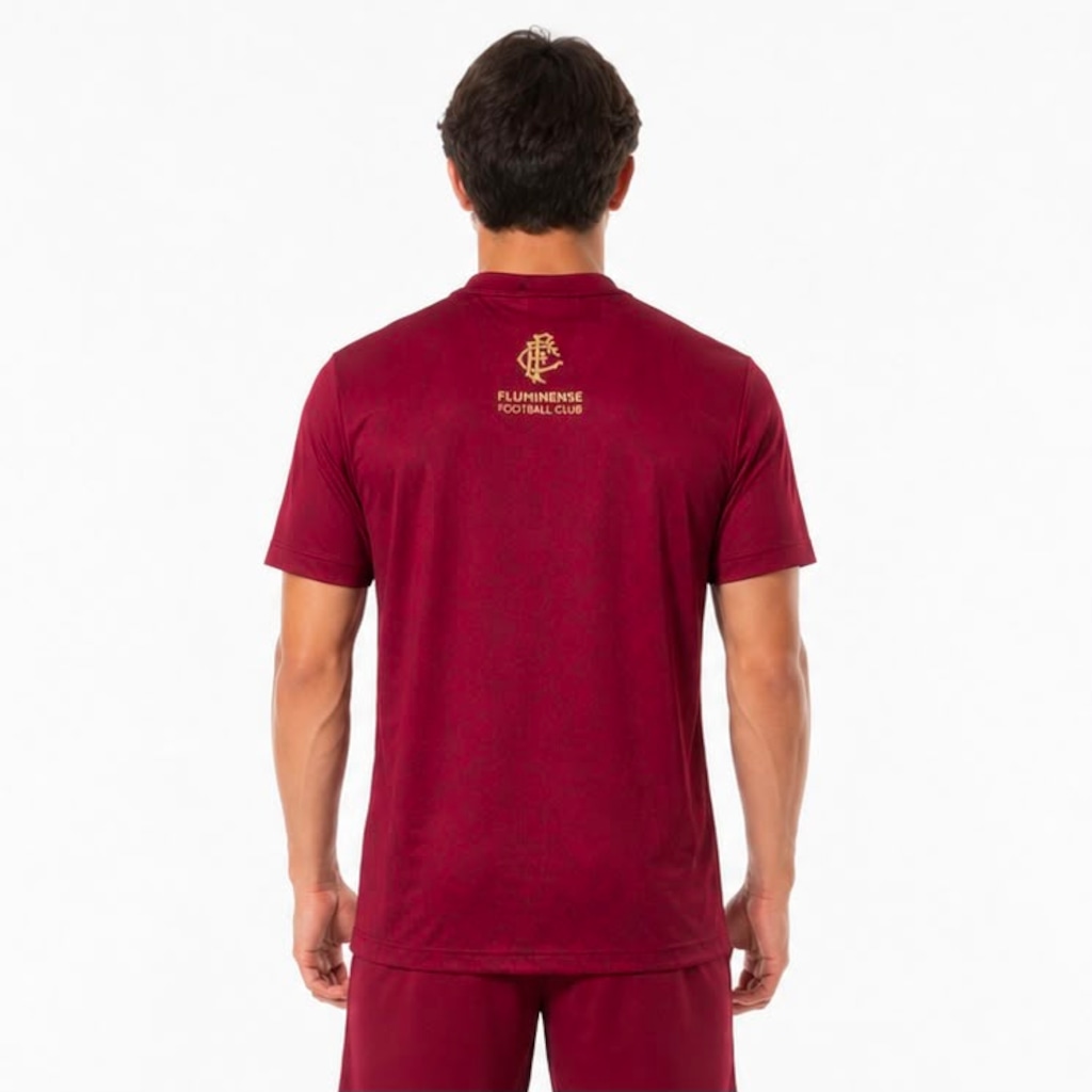 Imagem 4 do produto Camisa do Fluminense Imperial Soltar Grená Braziline - Masculina