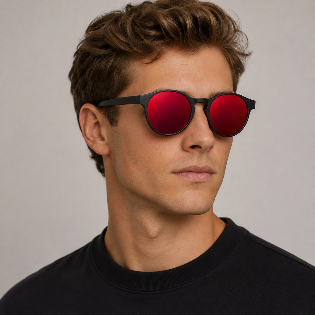 Imagem 3 do produto Óculos de Sol Unissex Hang Loose Casual Espelhado