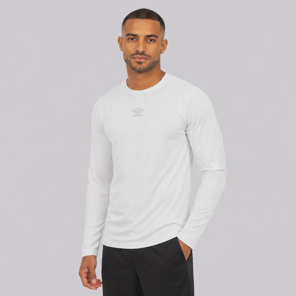 Imagem 3 do produto Camisa Térmica Umbro Diamond Touch Manga Longa UV50+ Masculina
