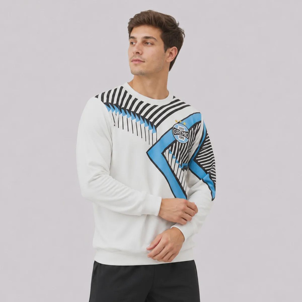 Imagem 3 do produto Blusão de Moletom do Grêmio Retrô CT 1997 Masculino