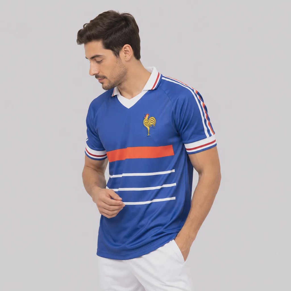 Imagem 2 do produto Camisa França Retrô 1998 Dry Masculina