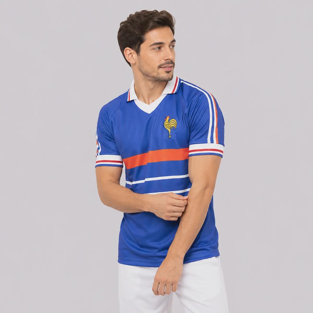 Imagem 3 do produto Camisa França Retrô 1998 Dry Masculina