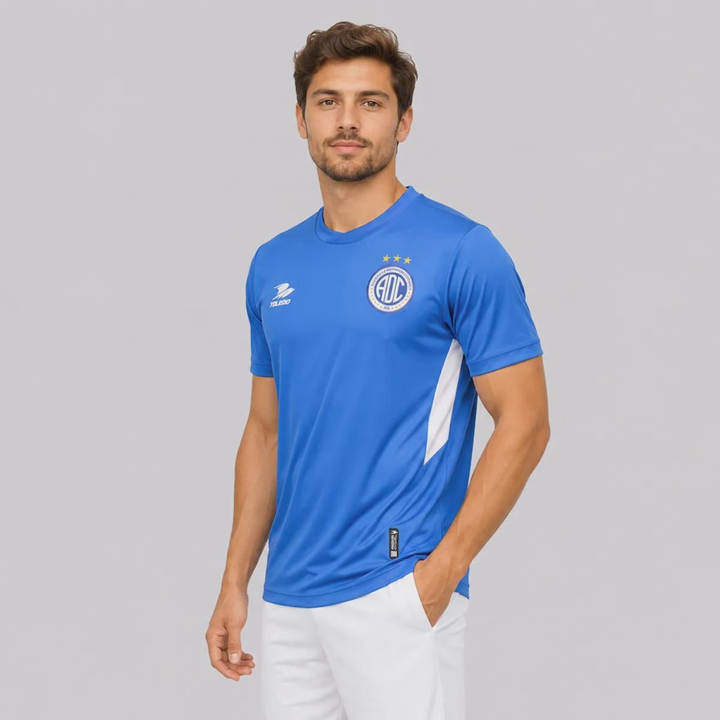 Imagem 3 do produto Camisa da AD Confiança I 26/27 Torcedor Tolledo Sports Masculina