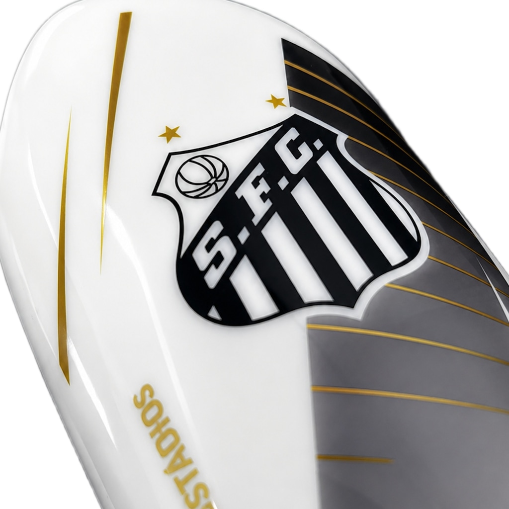 Imagem 2 do produto Caneleira de Futebol Santos Estádios Sportcom - Infantil