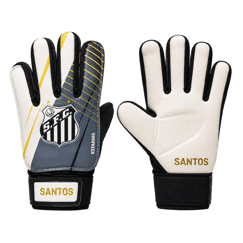Imagem 1 do produto Luva de Goleiro Santos Estádios Sportcom - Infantil