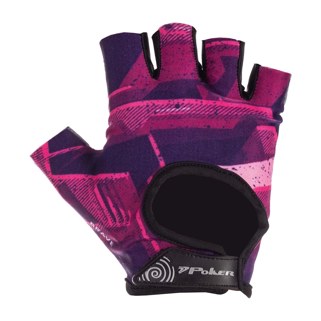 Imagem 2 do produto Luva Poker Gel Musculação Slim Brave Feminina