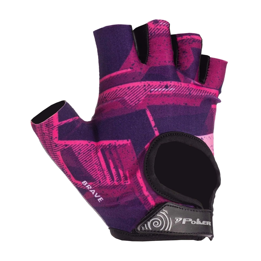Imagem 5 do produto Luva Poker Gel Musculação Slim Brave Feminina