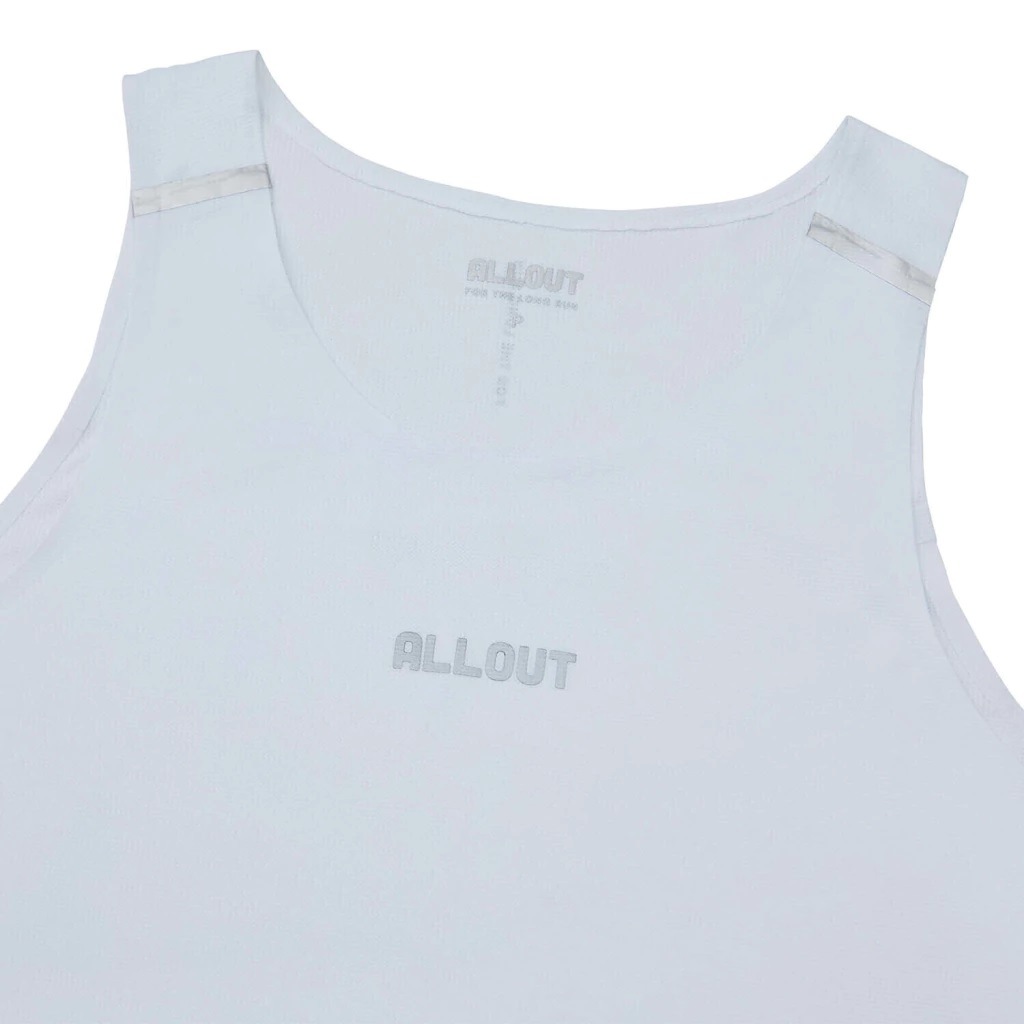 Imagem 4 do produto Camiseta Regata Feminina Racer com Refletivo All Out Run