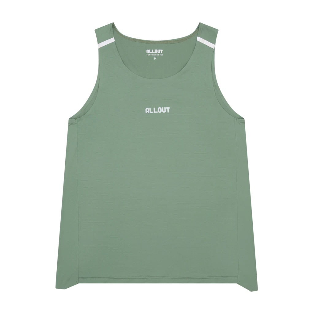 Imagem 1 do produto Camiseta Regata Feminina Racer com Refletivo All Out Run