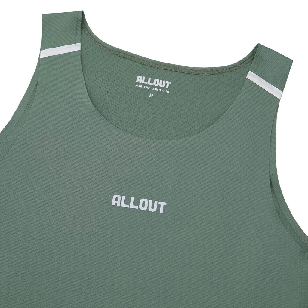 Imagem 4 do produto Camiseta Regata Feminina Racer com Refletivo All Out Run