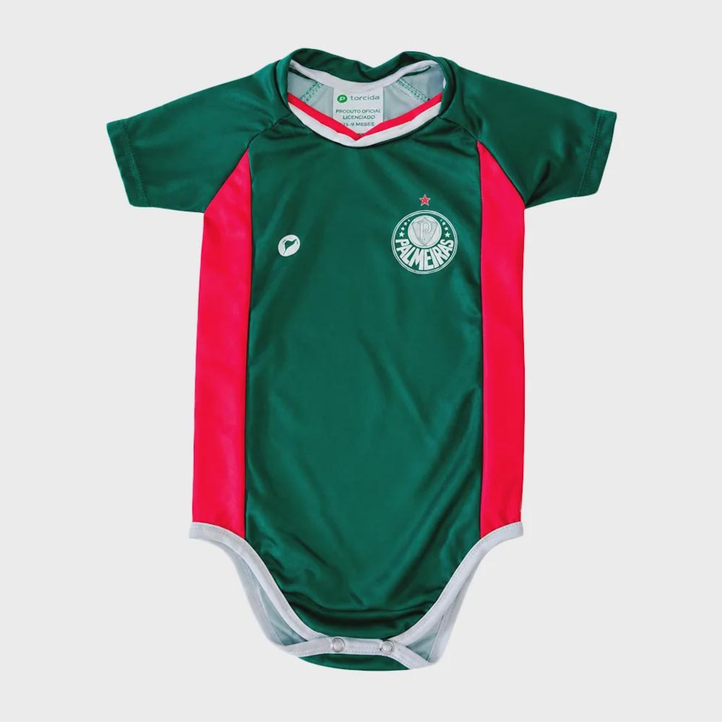 Imagem 1 do produto Body do Palmeiras Home 2026 Torcida Baby Infantil