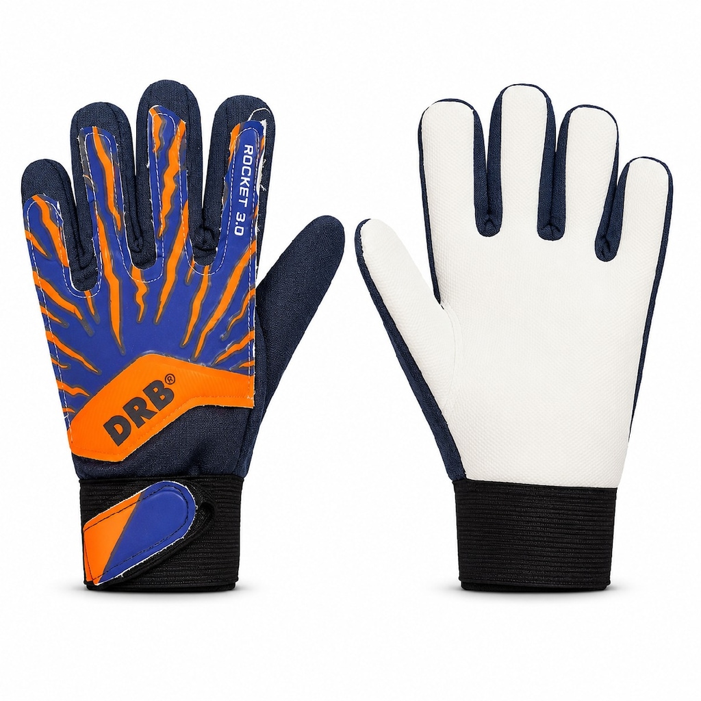 Imagem 2 do produto Kit 3 Luvas De Goleiro Rocket DRB - Infantil