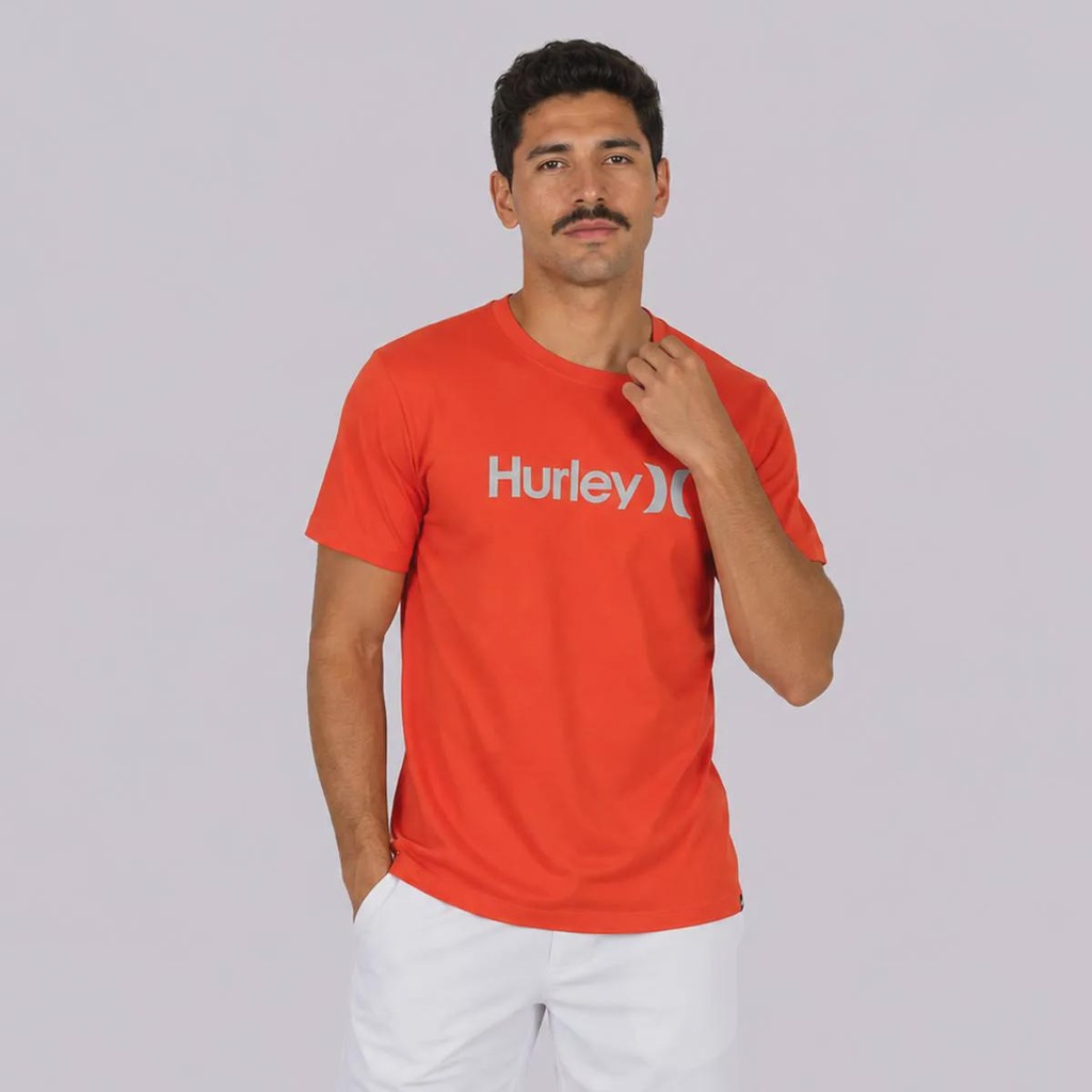 Imagem 3 do produto Camiseta Hurley Silk O&amp;O Solid Masculina